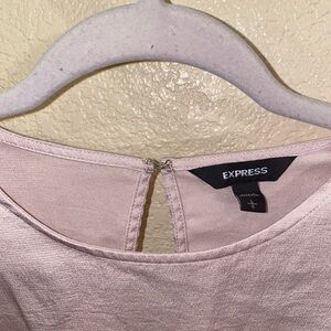 Express Women's Pink Top